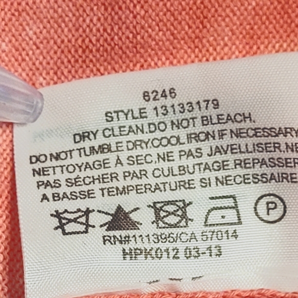 Tory Burch Cardigan - Coral Seashell - Picture 8 of 8